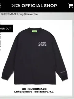 XG × GUCCIMAZE Long Sleeve Tee Tシャツ S - メルカリ