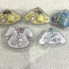 サンリオ パッケージチャーム シナモロール　ポムポムプリン　ハンギョドン　メル