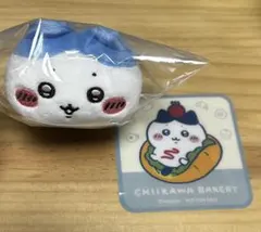 ちいかわ ねそべりマスコット ハチワレ、ちいかわベーカリー コースター ハチワレ
