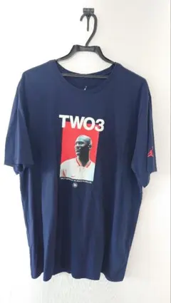 Jordan Brand フォトプリント Tシャツ ネイビー XL USサイズのサムネイル