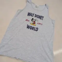 90s希少レアWalt Disney World ミッキー刺繍 タンク トップのサムネイル
