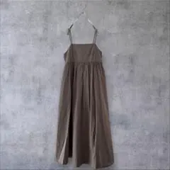 ★美品◆アーバンリサーチロッソ◆バックリボンボリュームキャミワンピース