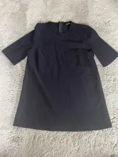 【ZARA woman】ネイビー カットソーのサムネイル