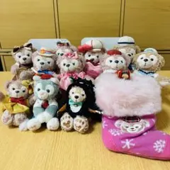ダッフィー＆シェリーメイ ぬいぐるみバッチなどおまとめ売り - メルカリ