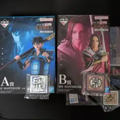 一番くじ キングダム A賞 信・B賞 蒙恬 MASTERLISEフィギュアセット