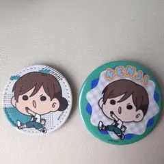 ハイキュー！！　缶バッジ　二口堅治