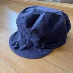 coeurクール　コラボワークキャップ　ネイビーコットンのサムネイル