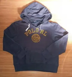 90s POLO SPORT パーカー ラルフローレン ネイビー ナス紺 LL