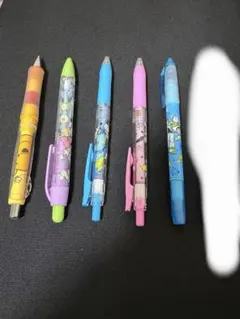 ディズニー シャーペン ボールペン6本セット