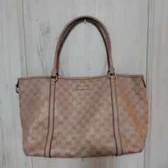 グッチ gucci GG柄 キャンバス pvc トートバッグ A4対応