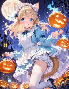 b594 かわいい イラスト アニメ A4ポスター