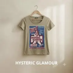 HYSTERIC GLAMOUR ギターガールTシャツ 半袖 ベージュ Sのサムネイル