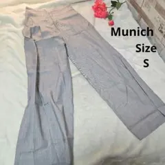 【オシャレ⭐Munich】グレー　パンツ　サイズS