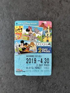 【未使用・有効期限切れ】30周年記念ディズニーリゾートライン2DAYPASS 2025年最新】ディズニー リゾートライン 2dayの人気アイテム