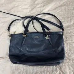 お値下げ‼️美品‼️COACH ブラックレザー ショルダーバッグ