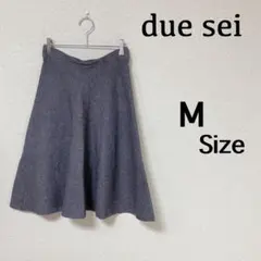 『due sei』（M）＊ドゥデセイ＊ニットスカート＊膝丈＊綺麗め