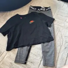レディース NIKE トレーニングウェア 上下セット L／Sサイズ