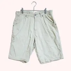 Calvin Klein Jeans ハーフパンツ M ベージュ コーデュロイ