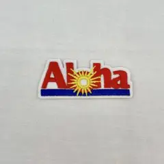 【匿名配送】Aloha 刺繍パッチ ワッペン