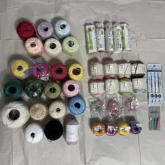 コットンレース糸セット エミーグランデハーブス・カラーズ スーピマクロッシェ