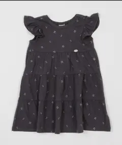 プティマイン　フリル袖 ティアードワンピース