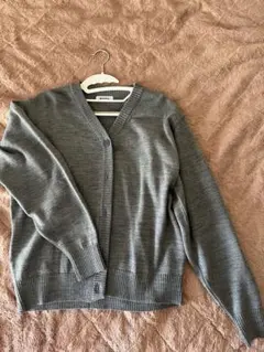 グレー カーディガン 長袖