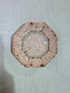 宮城陶器　八角小皿　やちむんのサムネイル
