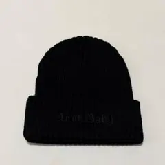 anonbaby ニット帽 ブラック ビーニー