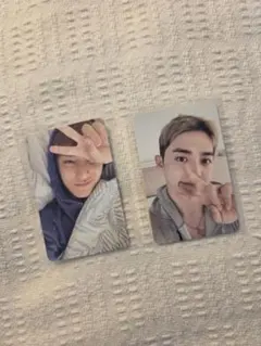 匿名配送♡ CXM トレカ　エスクプス　ミンギュ　2枚組