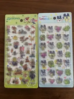 ズートピア たまごっち シール 2枚セット