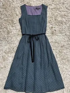 UNTITLED フォーマルワンピース ネイビー
