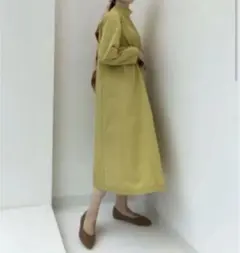 HANA TAJIMA コットンドビーAラインワンピース