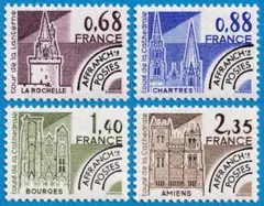 79583セール現品限 外国切手 フランス発行建築物1種揃x2凹版 - メルカリ