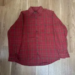Eddie Bauer チェックシャツ　赤
