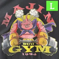 新品｜魔人ブウ｜Tシャツ｜L｜ドラゴンボール｜筋トレ｜BUU GYM｜黒