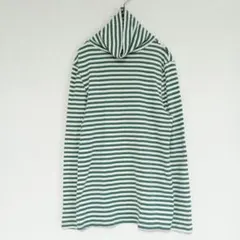 【grove】タートルネック 長袖 ボーダー 薄手 カジュアル 可愛い L