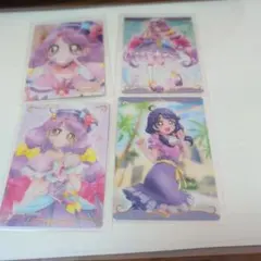 た*ん様 キュアコーラル4枚　開封済　プリキュア　ウエハース　カード