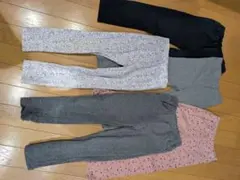 女の子用 110サイズ ボトムス・レギンス5点セット