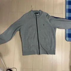 Polo by Ralph Lauren ジップアップ スウェット グレー LLのサムネイル