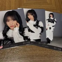イコラブ　生写真　野口衣織ちゃん　狂想カタストロフィ　チュウ直筆 野口衣織 生写真 狂想カタストロフィ コンプ - メルカリ