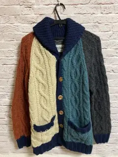 『お洒落さん必見』Anti Ballistic ニットカーディガン