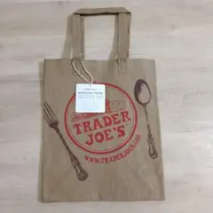 【新品】TRADER JOE'S　洗える紙製エコバッグ
