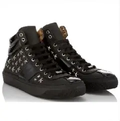 JIMMY CHOO ハイカットスニーカー スタースタッズ ブラック　40のサムネイル