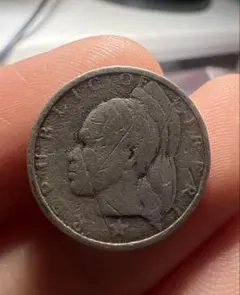 1961年リベリア1ドル銀貨アフリカ女性像 PCGS認証 1961年リベリア1ドル銀貨アフリカ女性像 PCGS認証 1961年