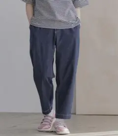 デニムワイドパンツ デニム