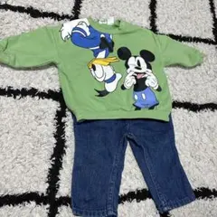 H&M Disney トレーナー デニムセット4M