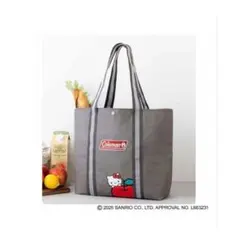 In Red12月号Coleman Hello Kitty 大容量トートバッグ