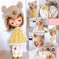 『専用出品』【5点春待ちスモッキング刺繍set】ネオブライス　アウトフィット