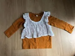 アプレレクール　長袖トップス　レース　100 女の子　シャツ