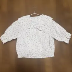 w closet 花柄 ブラウス